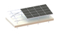 AL6005 Anodowana aluminiowa konstrukcja do montażu słonecznego System uziemienia 45 stopni